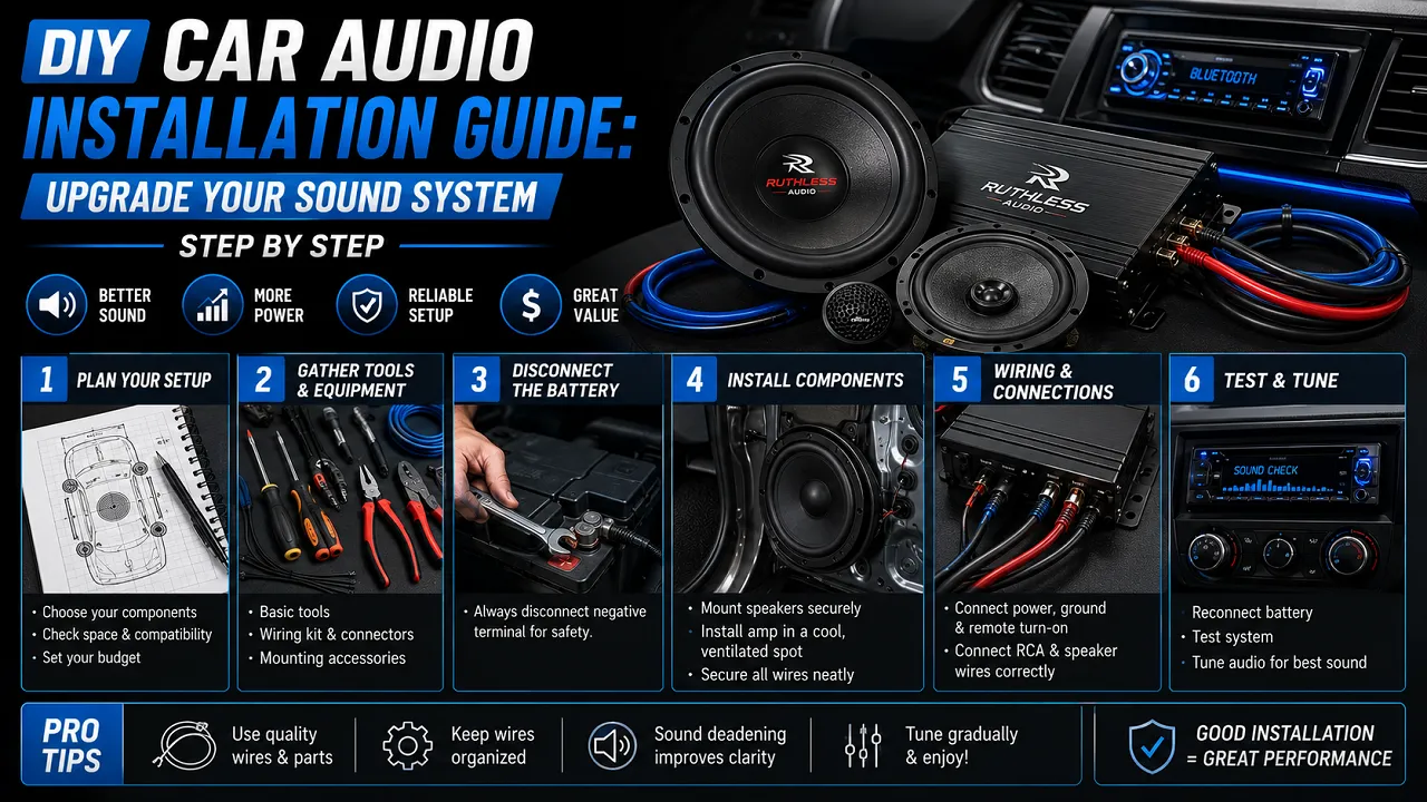 DIY Car Audio Installation Guide: Upgrade Your Sound System Step by Step