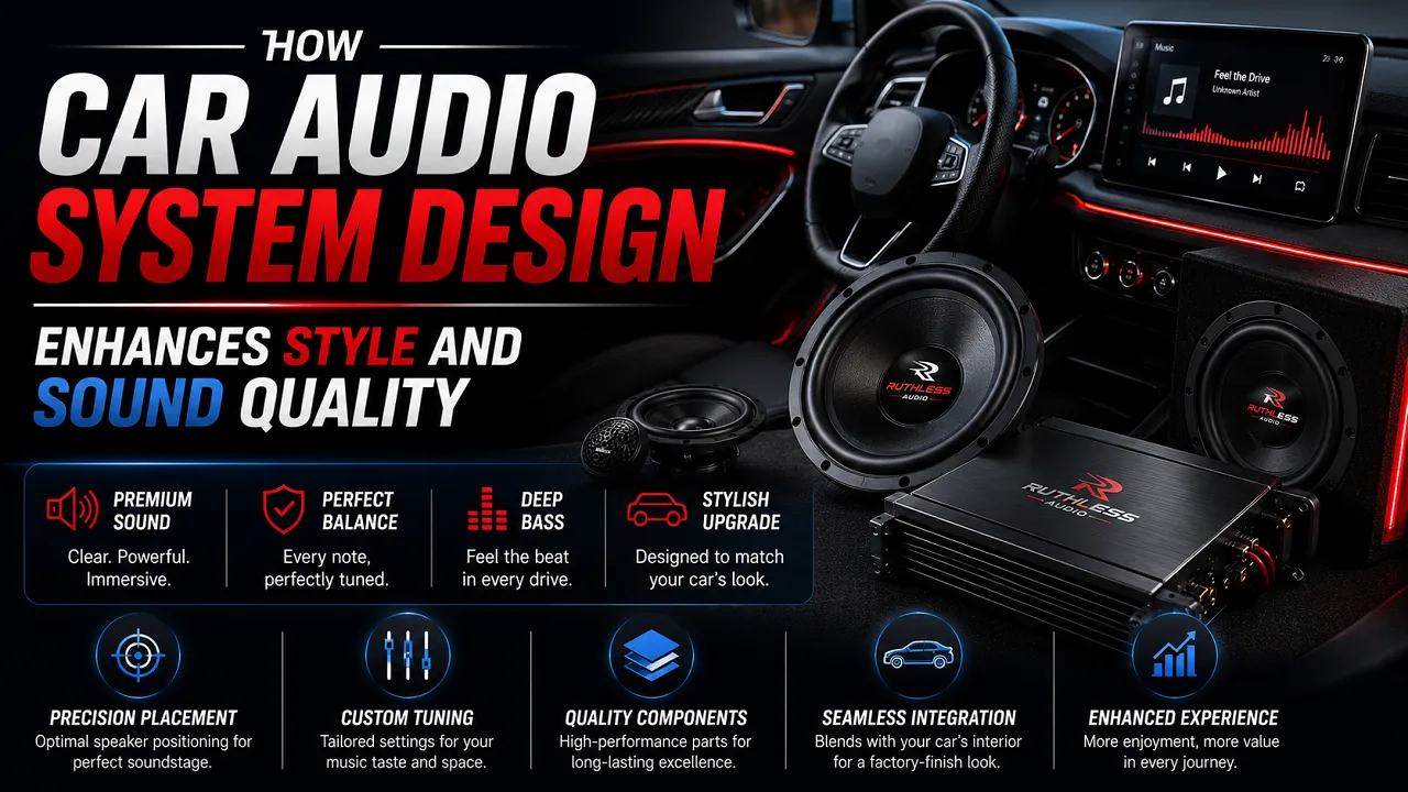 How Car Audio System Design Enhances Style and Sound Quality