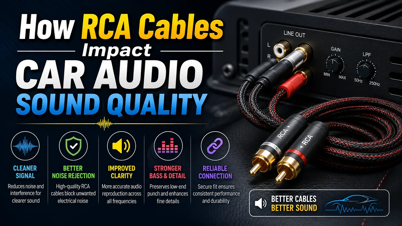How RCA Cables Impact Car Audio Sound Quality