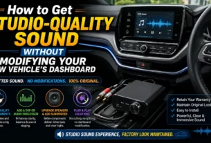 How to Get Studio-Quality Sound Without Modifying Your New Vehicle's Dashboard